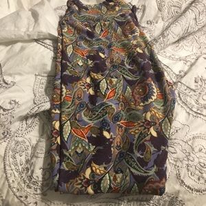 Lularoe OS leggings EUC